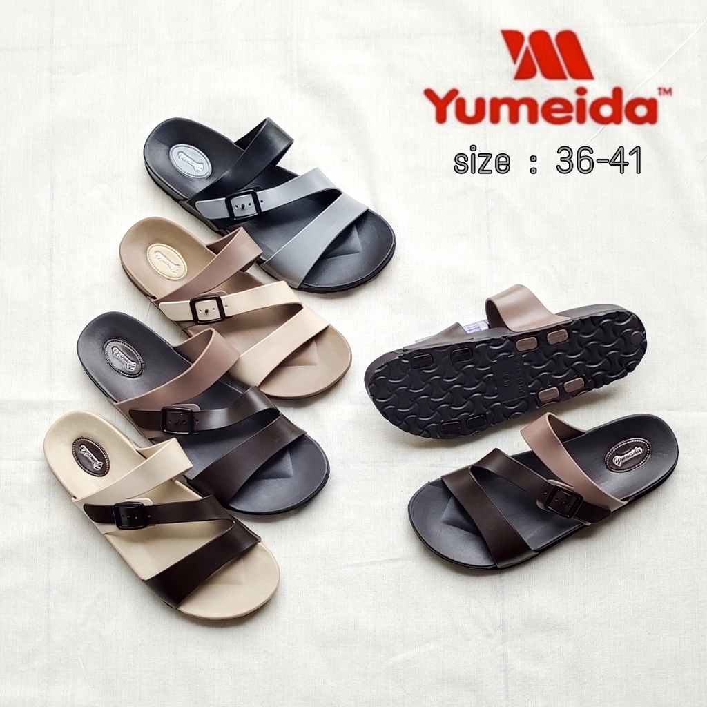 Selop sandal wanita sendal perempuan Yumeida LD-7121 Ukuran 36-41