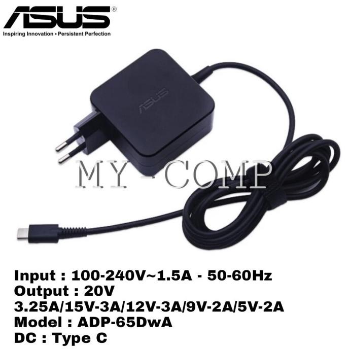 Adaptor Charger Asus ZenBook Duo 14 UX482 UX482E UX482EA UX482EG ORI
