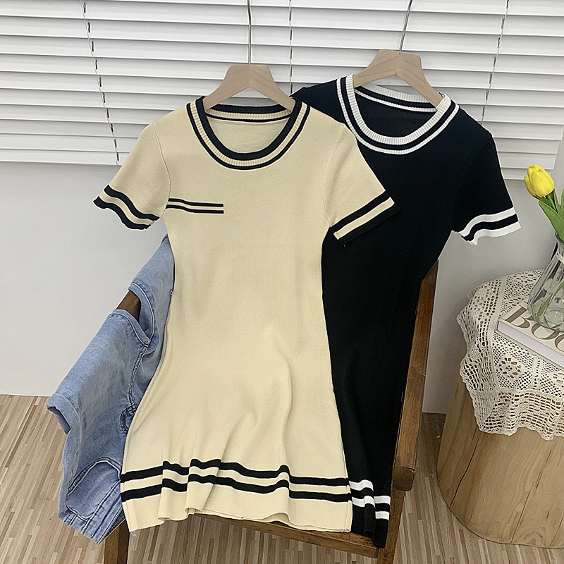 AJWShop QC Dress Korean Style Rajut Import Premium Kekinian | Dress Korean Style Remaja Import | Dress Wanita Korea Import Rajut Premium | Dress Wanita Kekinian | Dress Korea Kekinian Drakor | Dress Wanita Casual Dress