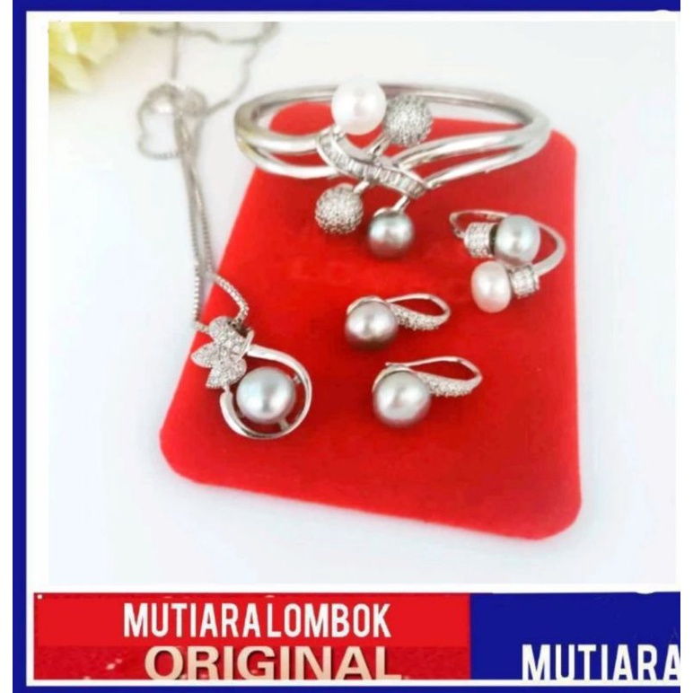 kalung mutiara lombok gelang mutiara lombok mutiara air tawar lombok cincin mutiara air tawar