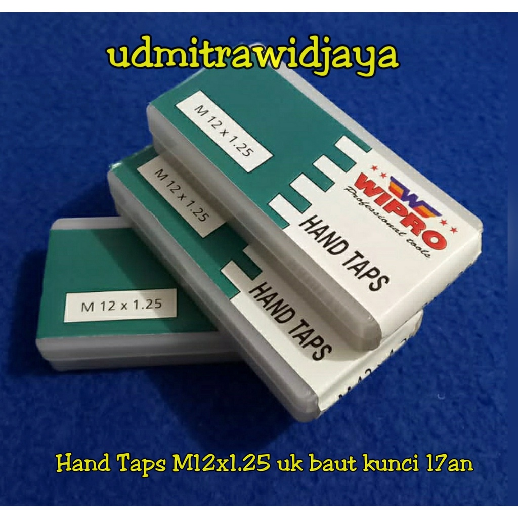 Hand Taps Handtab Handtap Handtaps Taps Handtap Wipro  alat pembuat ulir lubang baut ( Drat Halus ) m3 m4 m5 m6 m7 m8 m10 m12 m14 m16 m18 m20 m22 m24 m26 ALAT PEMBUAT DRAT HANDTAPS HAND TAPS TAPER PLUG BOTTOMING DRAT HALUS