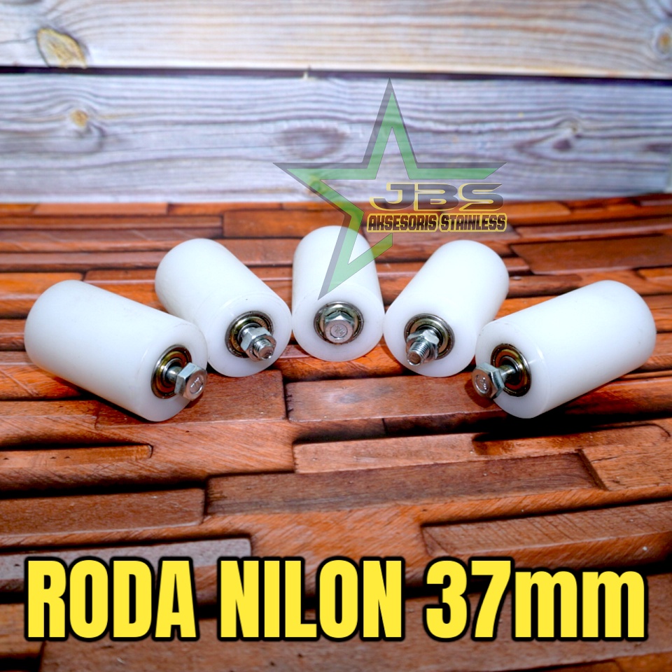 RODA NILON 37MMX62MM+ 2 BEARING