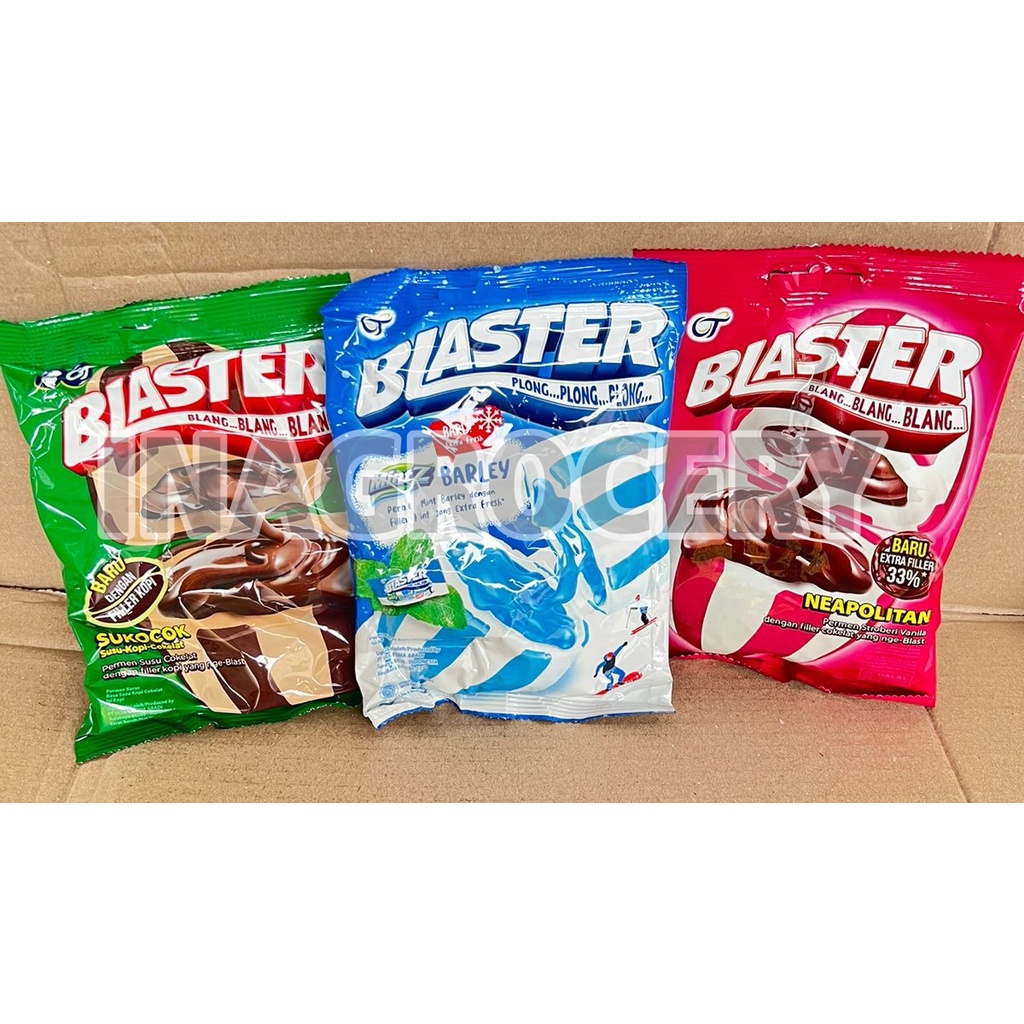 

PERMEN BLASTER (2 VARIANT) 125gr 50pcs