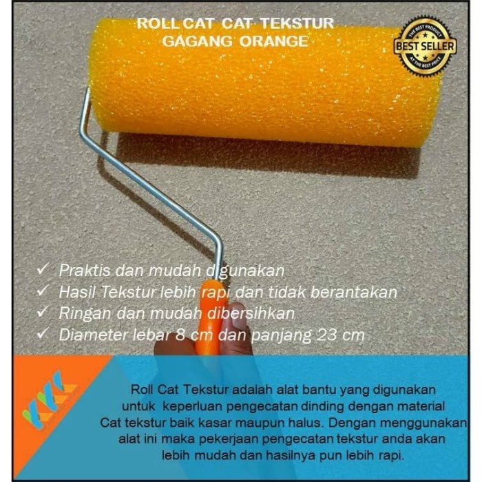 Roll Khusus Membuat Tekstur Dinding dan Plafon | Roller Cat Tekstur