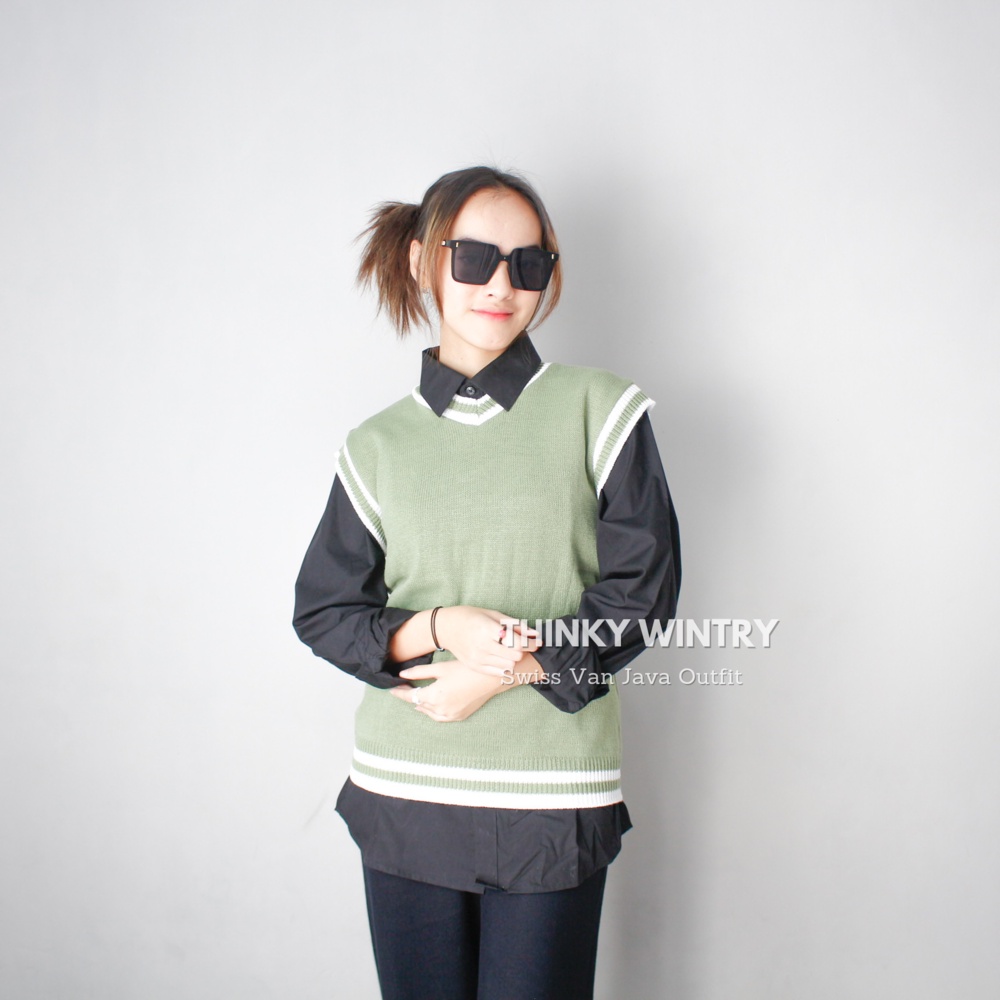 KARDIGAN PANJANG WANITA KOREA FASHION MUSLIM JUMBO KEKINIAN BLAZER RAJUT MOTIF  RAJUT WANITA CROP CA