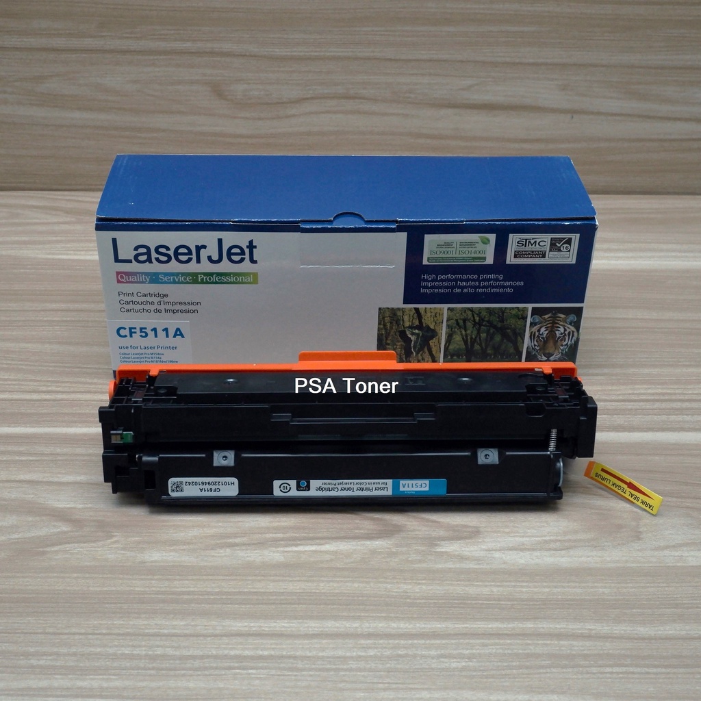 Toner H P M154 M181 204A CF510A Fw Cyan MFP Compatible murah