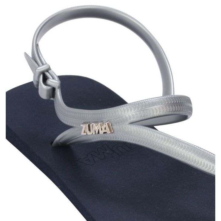 Sandal Zuma Elsa Navy Silver Original