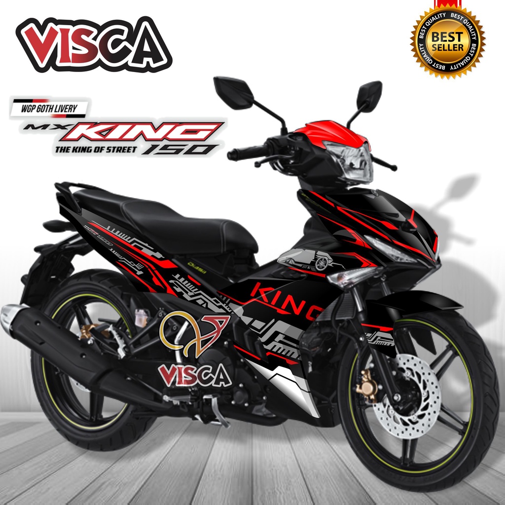 Decal Mx King 150 Full Body Dekal Mx King 150 Full Body Stiker Mx King 150 Full Body Variasi Stripin