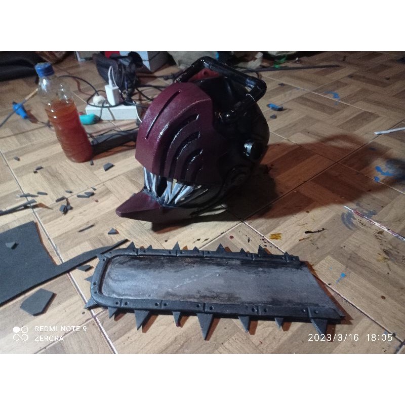 Helmet Cosplay Denji Chainsawman Size Anak Anak