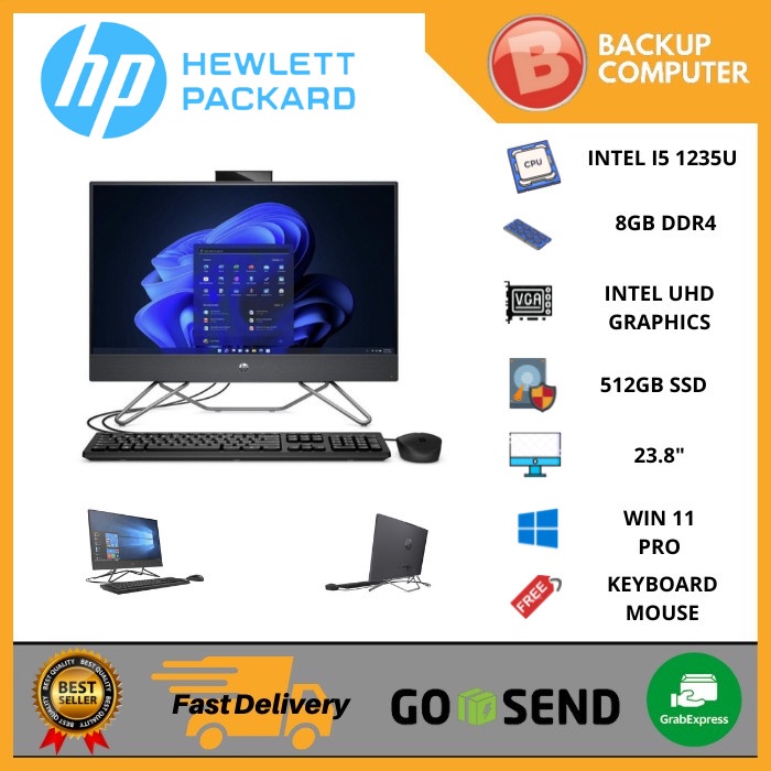 HP AIO 240 G9 6L7M3PA I5 1235U