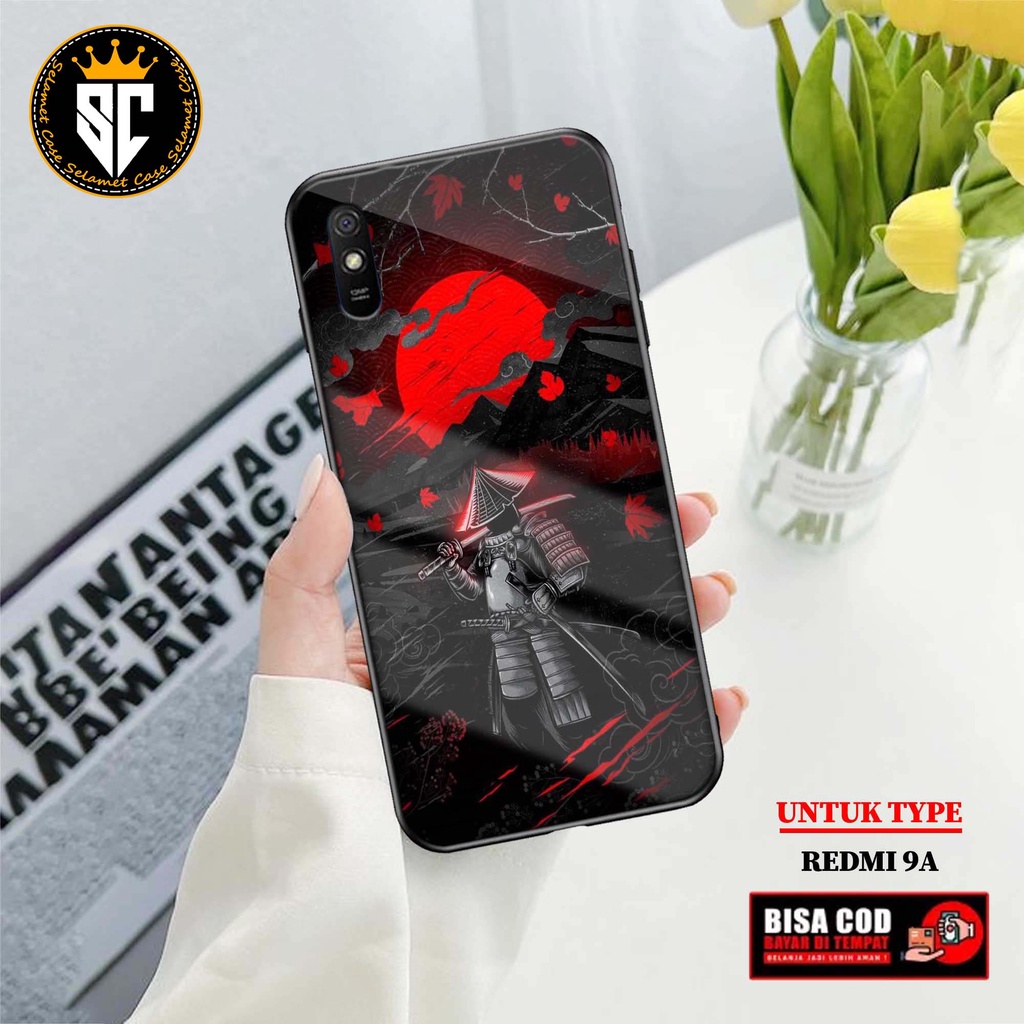 Case Xiaomi Redmi 9A Casing Xiaomi Redmi 9A Selamet Case [SM] Softcase Glass - Hardcase Glossy - Cas