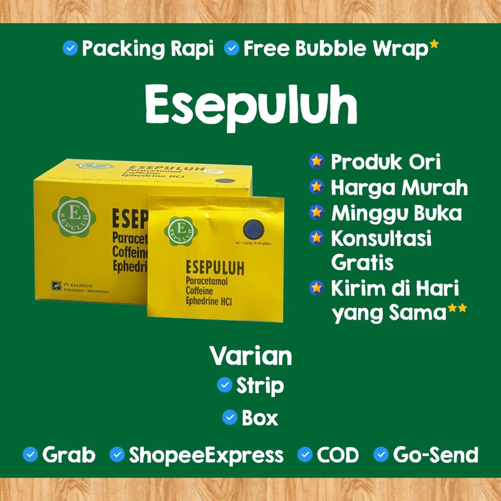 [ESEPULUH] Esepuluh Tablet | Esepuluh | E-10