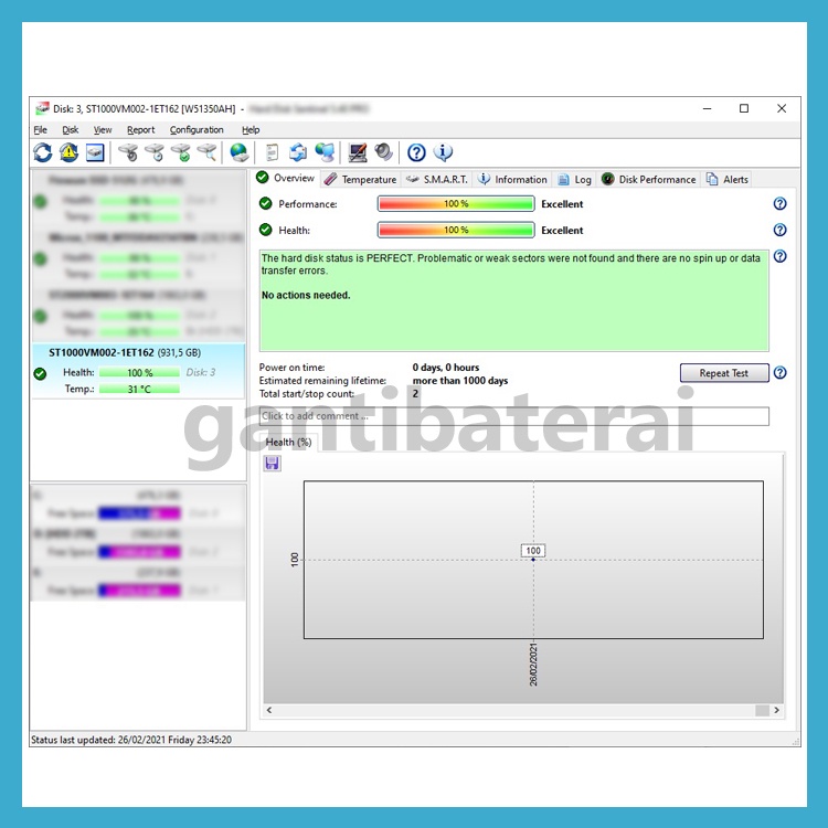 HDD Harddisk Internal PC Komputer CCTV 1TB SATA New