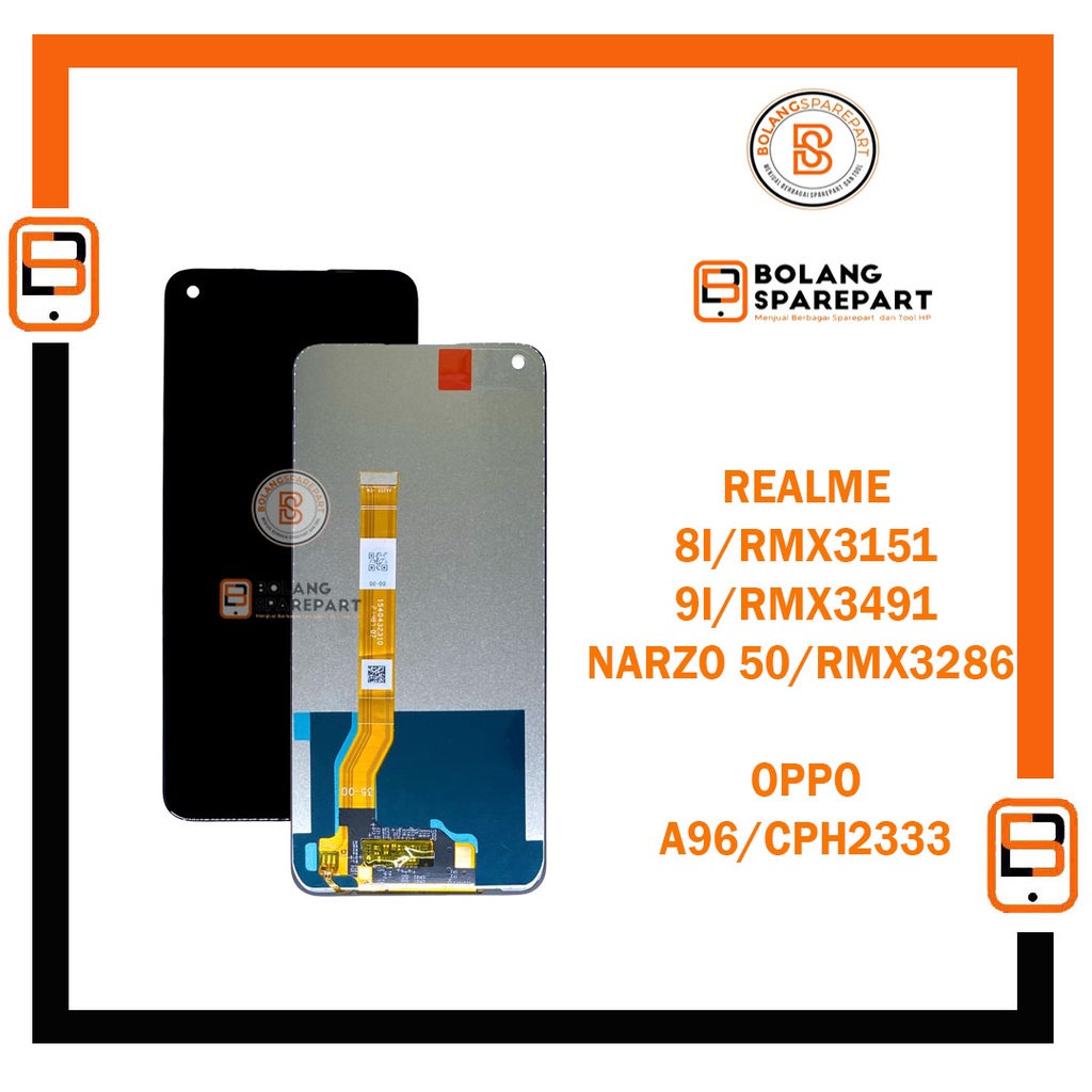 LCD REALME 8I / REALME 9I / NARZO 50 / A96 4G + TOUCHSCREEN