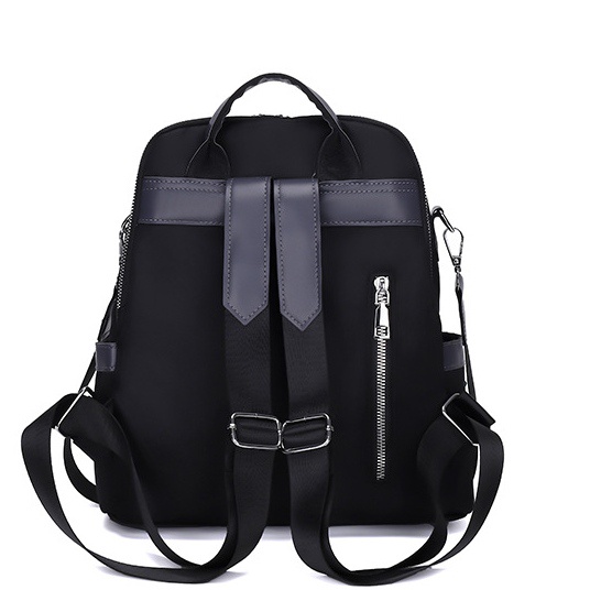 TAS RANSEL WANITA REMAJA KEKINIAN MURAH BACKPACK CEWEK GENDONG PUNGGUNG SEKOLAH PREMIUM KOREA ANTI AIR IMPORT HITAM KULIAH KERJA SIMPLE LUCU BATAM FASHION CROCELA TA759B5