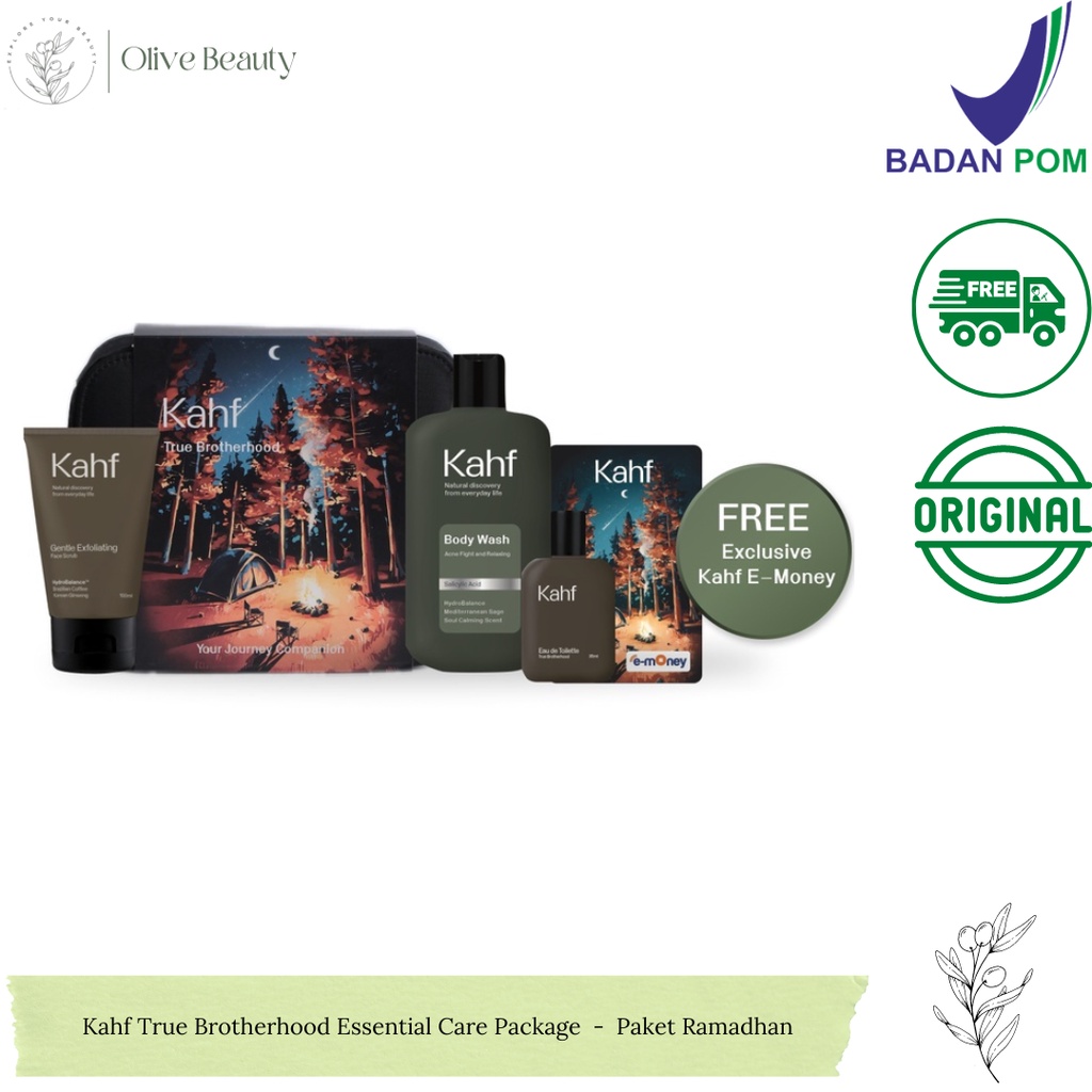 Kahf True Brotherhood Essential Care Package  -  Paket Ramadhan
