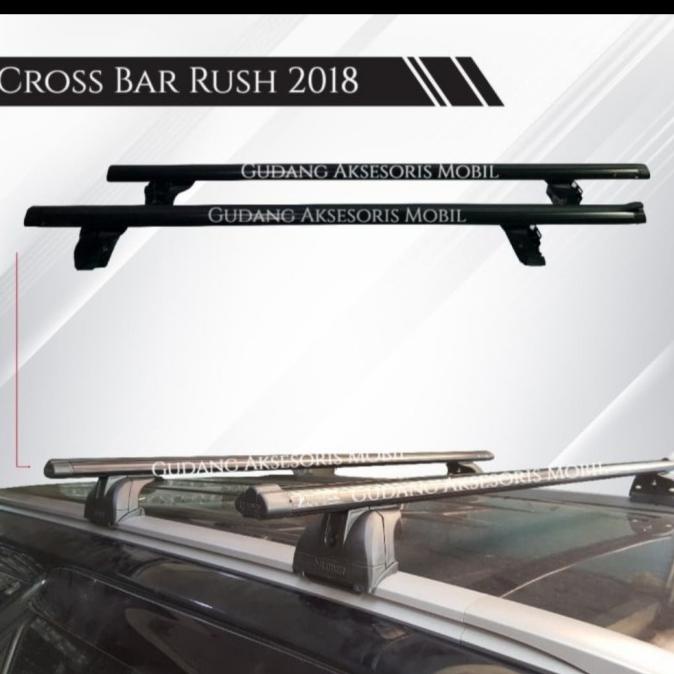 Roof Rack Rush Pajero Fortuner 2018 - 2021 Paket Rak + Kaki