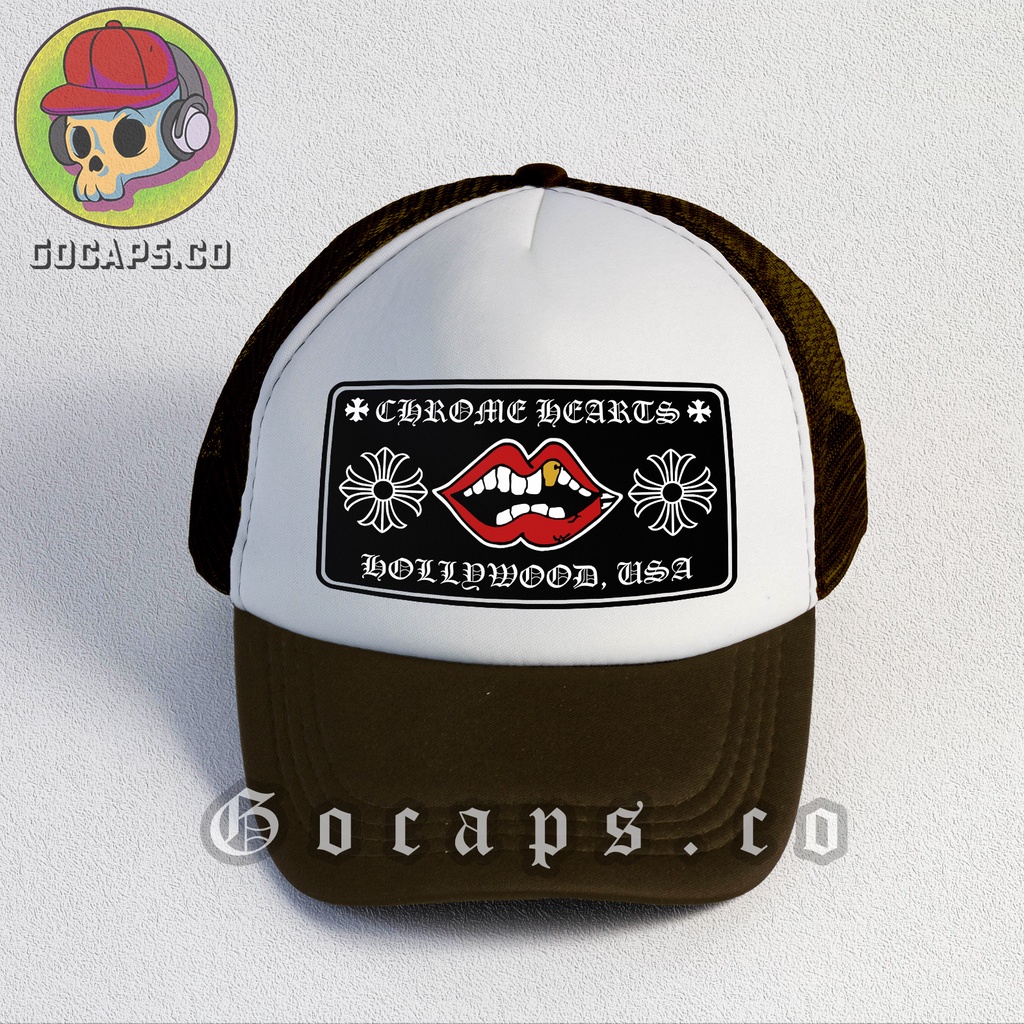 Gocaps - Topi Jaring Trucker Chrome Unisex (Premium Quality) - Matty Boys