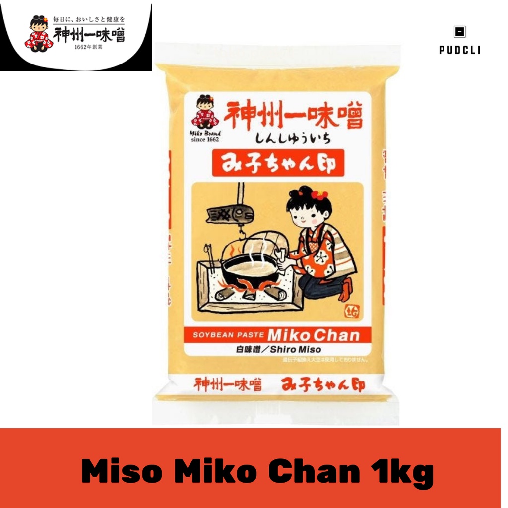 

Shinshuichi Mikochan/Miso Soup-Tauco putih Jepang 1Kg HALAL