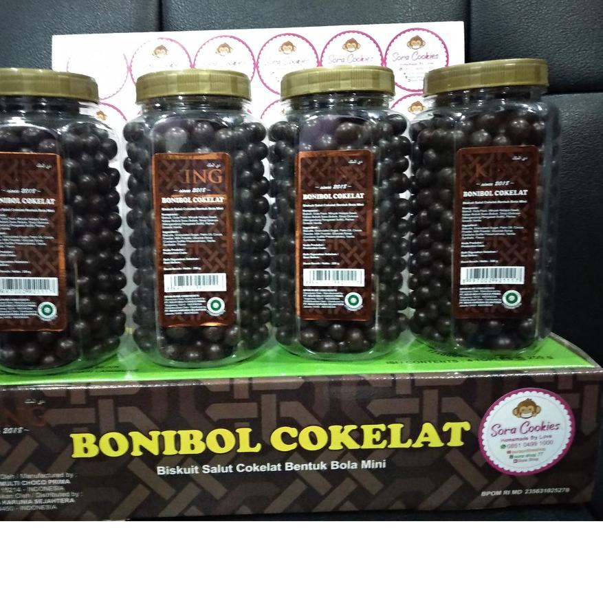 

♜ 1 Dus (Isi 4 toples) Bonibol Cokelat d' KING ★