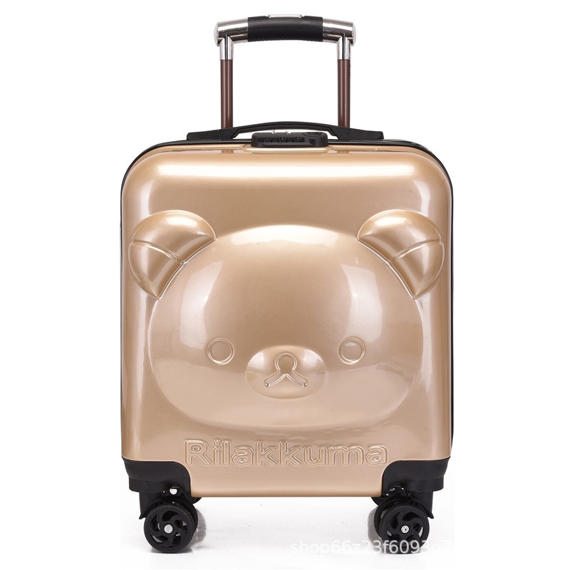 NAOMI - 3D Koper Anak Hello Kitty Rilakkuma Peppapig - Koper Timbul 3 Dimensi - Tas Travel - Tas Koper Sekolah - Koper Baju - Suitcase Luggage Tas Kabin Pesawat