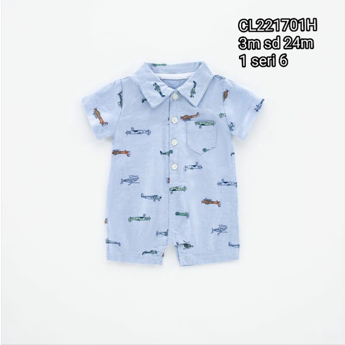 Carters Original Romper / Jumper / Baju Kodok Bayi Kotak