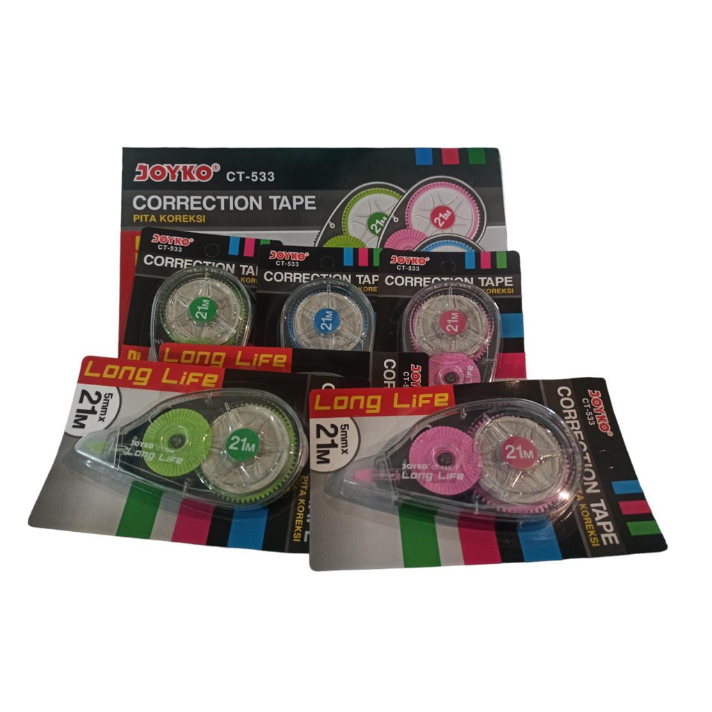 

TIPE-X JOYKO TX-03 KERTAS LONG LIFE CT-533/ CORRECTION TAPE