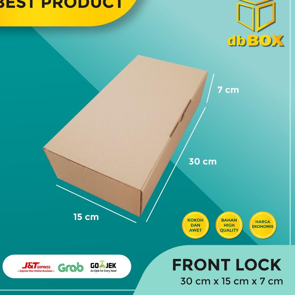

Get Now (10pcs) Kardus Uk. 30X15X7 cm....Die Cut kotak Kue, snack -aksesoris-dll model box pizza