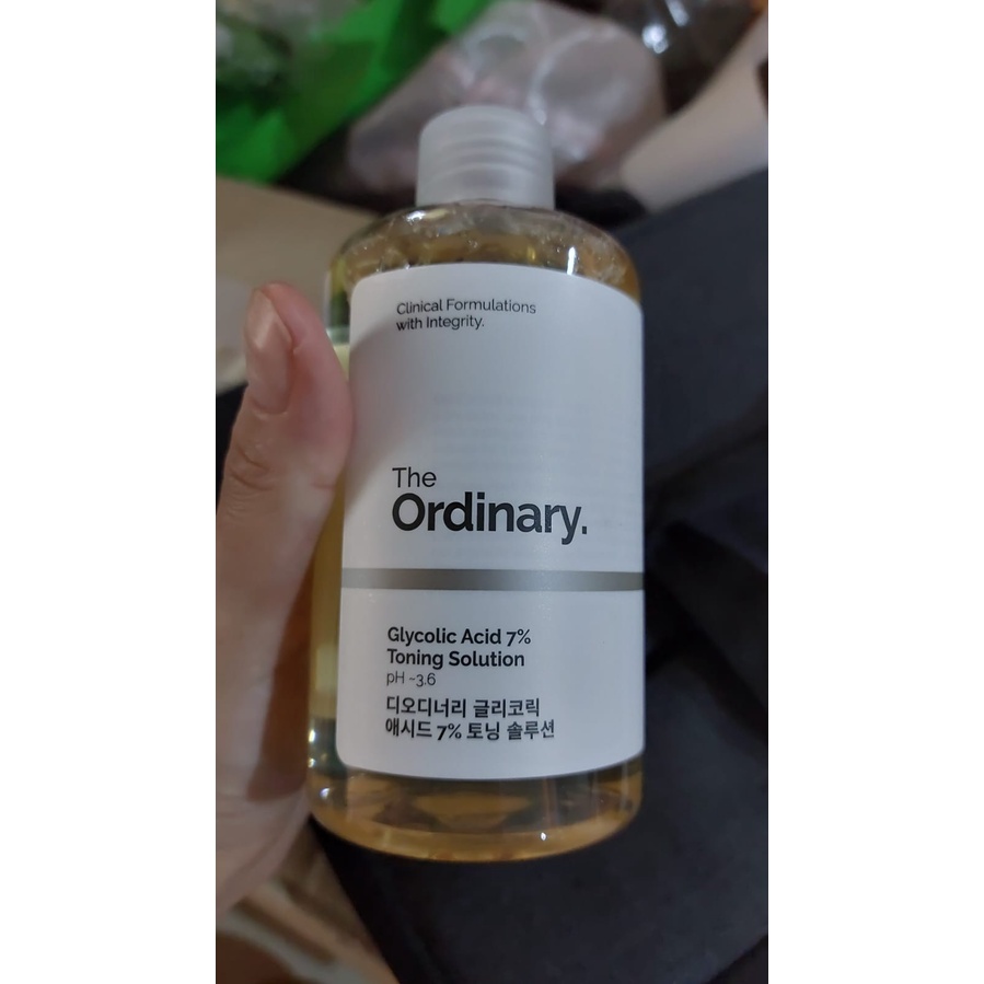 ORIGINAL The Ordinary Glycolic Acid 7% Toning Solution Toner Ordinary Korea