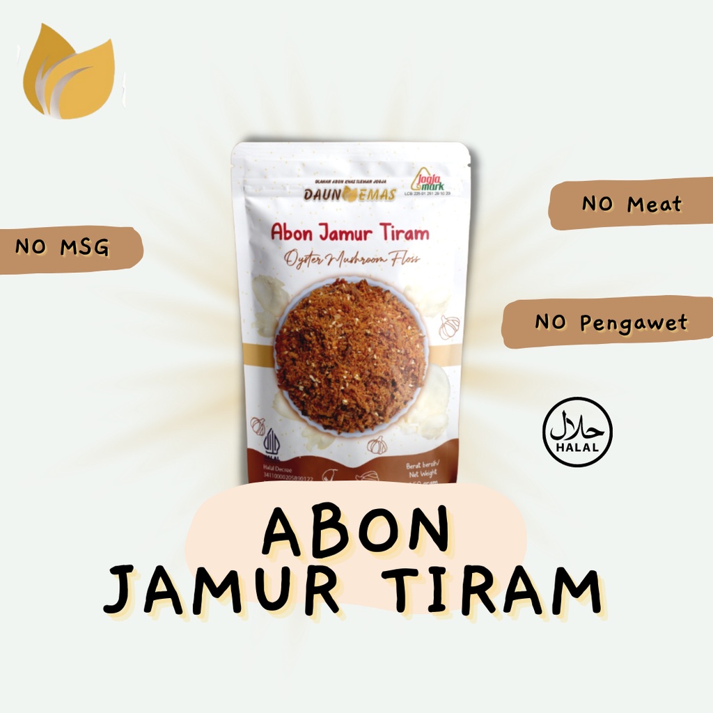 

Abon Jamur Tiram Daun Emas Single Pack