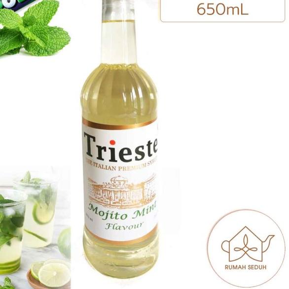 

❊ 650 mL Sirup Mojito Mint Trieste - Mojito Mint Premium Syrup ♕