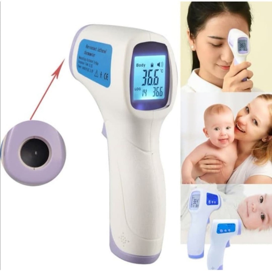 MH - Thermometer Digital Suhu Badan Anak - Termometer 2 in 1 Ukur Suhu