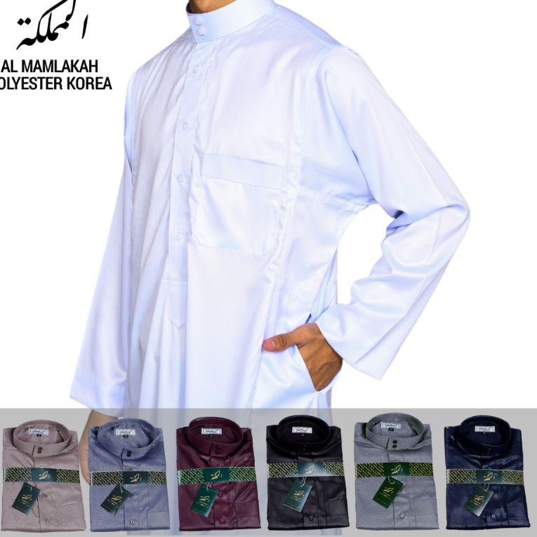 LANGSUNG ATC JUBAH ALMAMLAKAH POLYSTER | JUBAH AL HARAMAIN | GAMIS PRIA | JUBAH PRIA