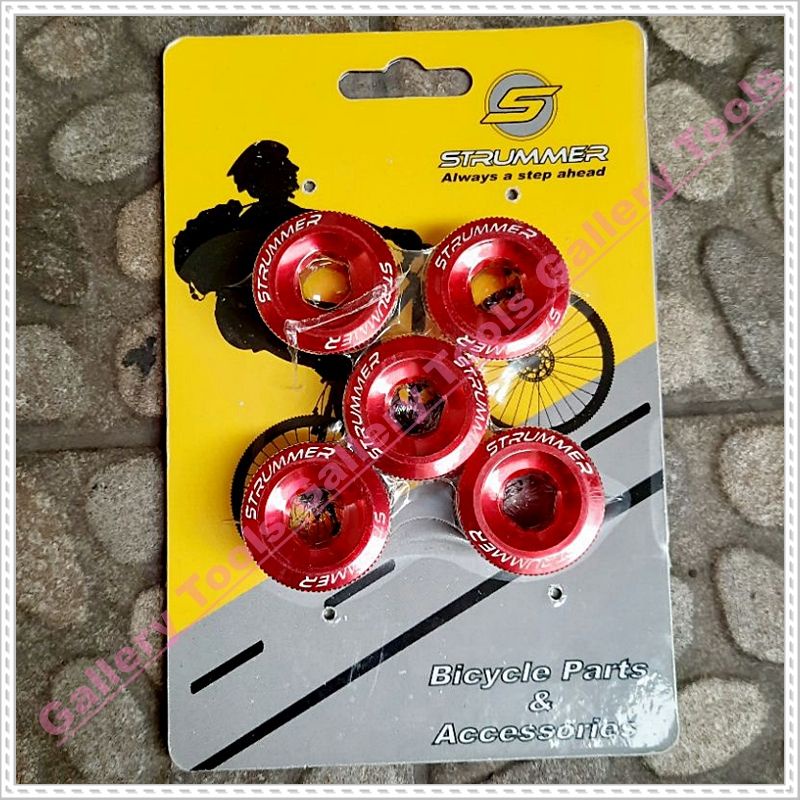 BAUT BB GOLD HT2 STRUMMER M18 HOLLOWTECH CHAINWHEEL SCREW M18 STRUMMER Sepeda aksesoris sparepart