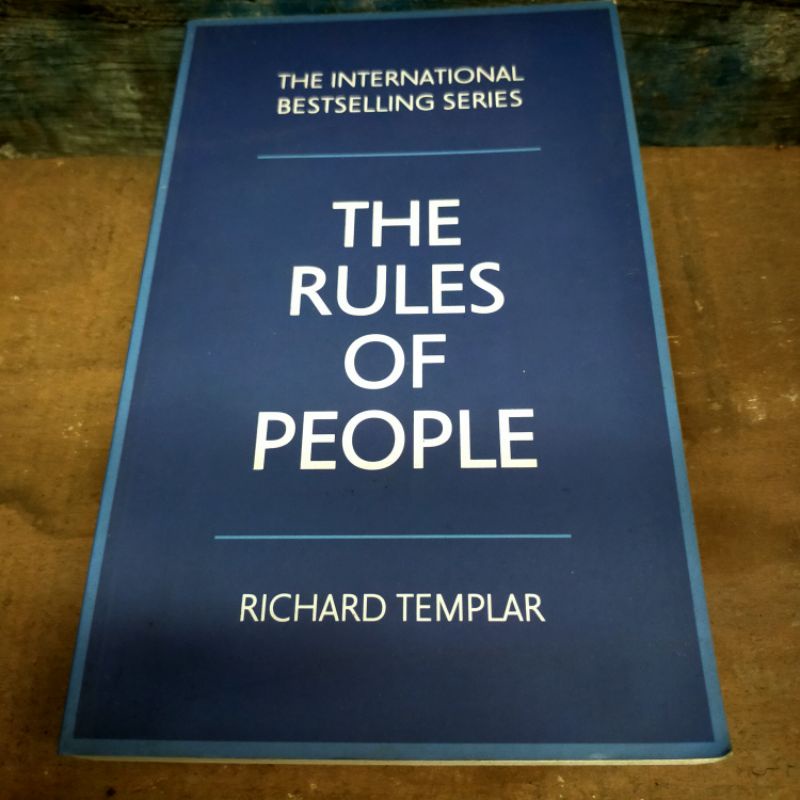 

buku berjudul the rules of people