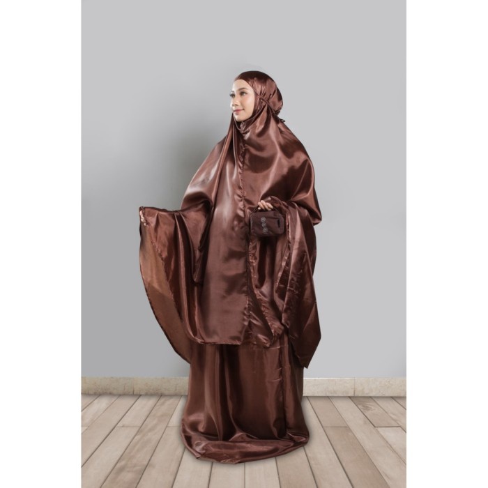 Mukena Travelling Terkecil Mukena MURI Karita (Atas Bawah)