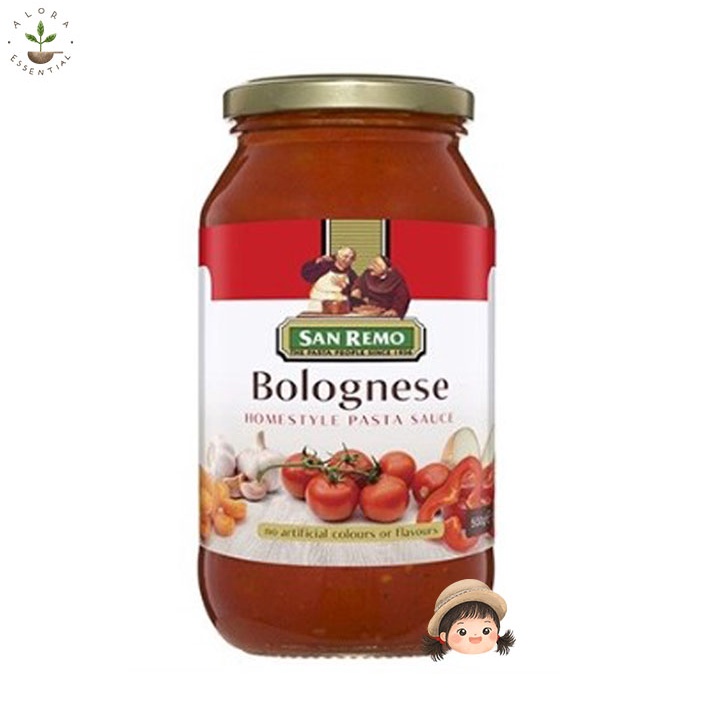 San Remo Pasta Sauce Bolognase 500 Gr