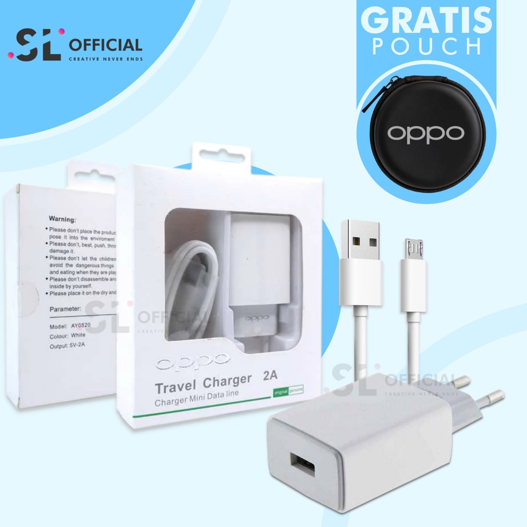 Charger OPPO Fast Charging Original Micro USB &amp; Type C