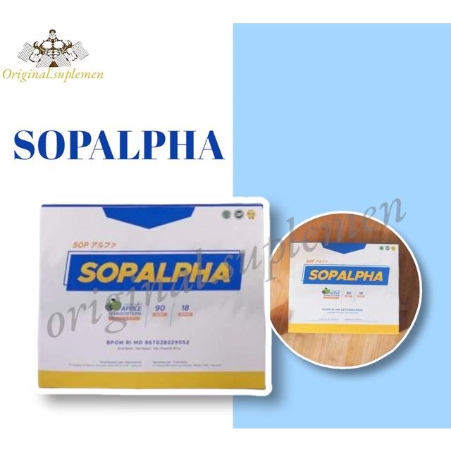 BIOBOOST SOPALPHA Indonesia / Immune Booster / Bio Boost / Sop AlphaSOP ALPHA BIOBOOST/BIOBOOST SOPA