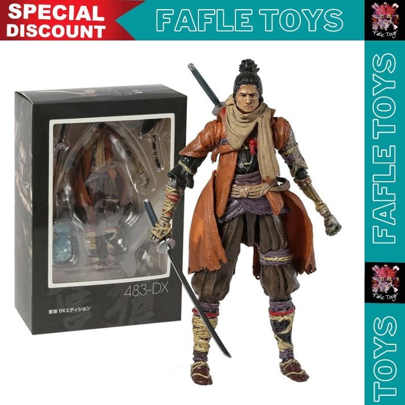 Figma Sekiro 483 DX Edition Sekiro Shadows Die Twice / Figure Figma 483 Sekiro Shadows Die Twice DX 