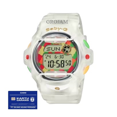 CASIO BABY-G BG-169HRB-7D BG 169HRB 7D ORIGINAL GARANSI RESMI