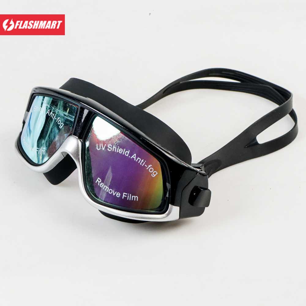 Flashmart Kacamata Renang Diving Snorkling Anti Fog UV Protection - E0735