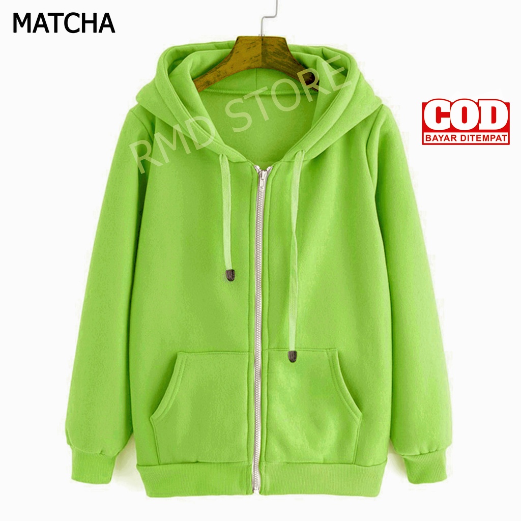 JAKET HOODIE ZIPPER JAKET POLOS SWEATER POLOS RESLETING PRIA WANITA UNISEX M L XL XXL RMD STORE