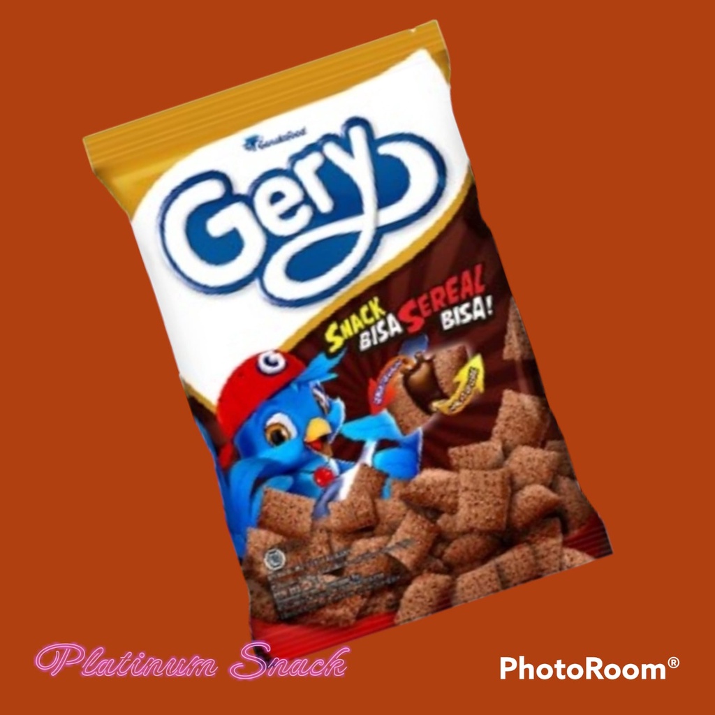 Gery Snack | Sereal Bantal Cokelat 5 Bks x 26g &amp; KEJU 5 Bks x 22g