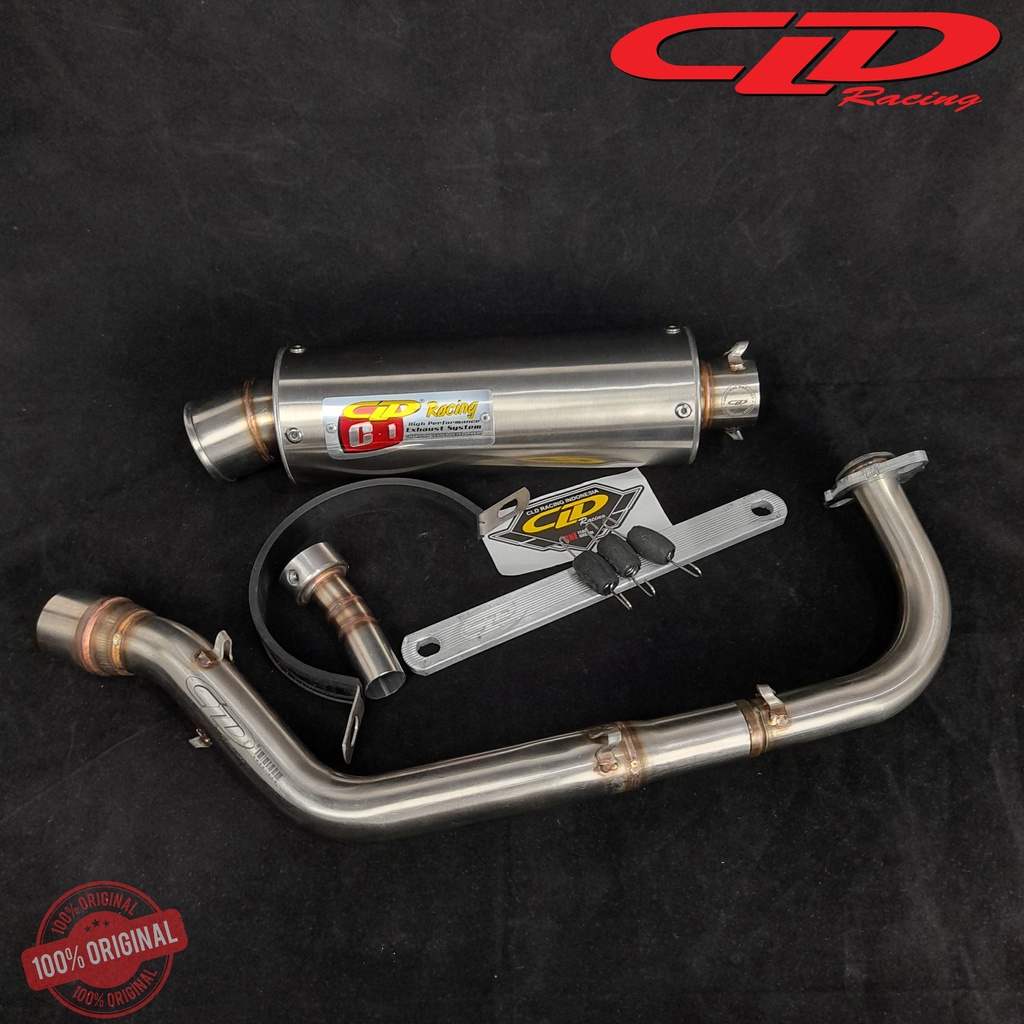 KNALPOT CLD TYPE C1 BULAT C1 OVAL VARIO 125 VARIO 150