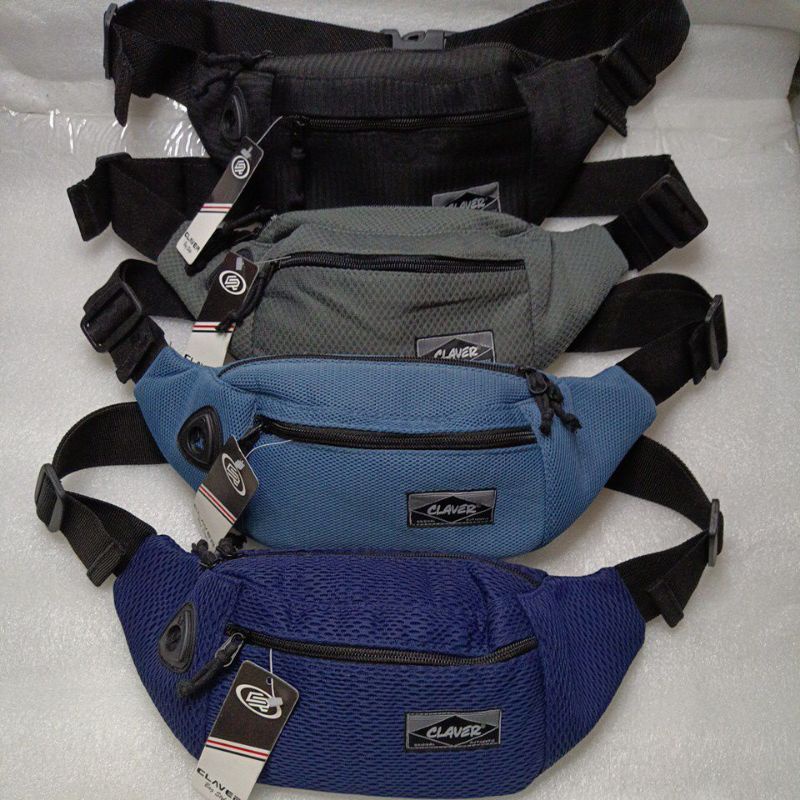 Tas Pinggang Waistbag Resleting 3 Grosir Murah Bandung