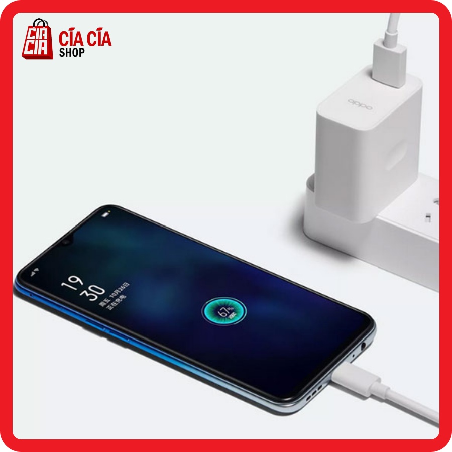 Charger Oppo Super Vooc 30W Type C Original Vooc 4.0 Oppo Reno 4 Pro Reno 3 Pro Youth