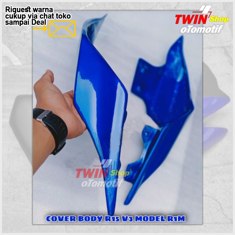 Cover Body Belakang model R1M Untuk Yamaha R15V3,Cover Body Belakang R15v3 Model Yamaha R1M
