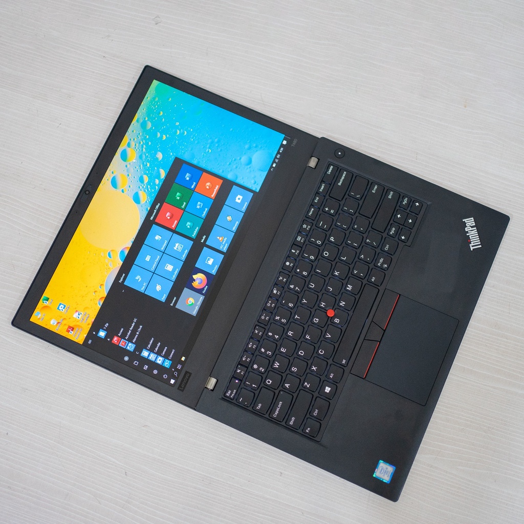 Laptop Lenovo Thinkpad T480 Intel Core i5 Gen 8 Ram 8 Gb Ssd 256 Gb Second Like New