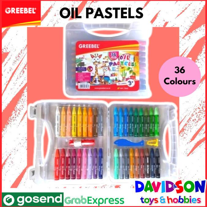 

TERMURAH GREEBEL OIL PASTELS 24 36 48 55 / KRAYON / MELUKIS